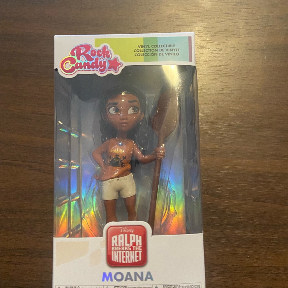 Funko Rock Candy Moana Figure with Oar